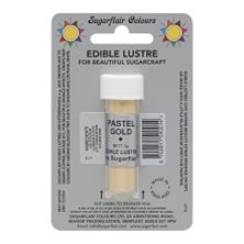 Picture of SUGARFLAIR PASTEL GOLD EDIBLE LUSTRE POWDER 2G